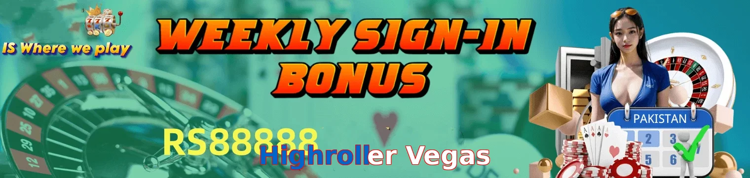 Highroller Vegas game app for Pakistan players