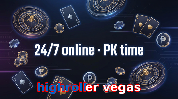 Game list for Highroller Vegas online section