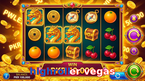 Main screen of Highroller Vegas pg page for PK players