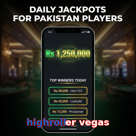 Game list for Highroller Vegas win section